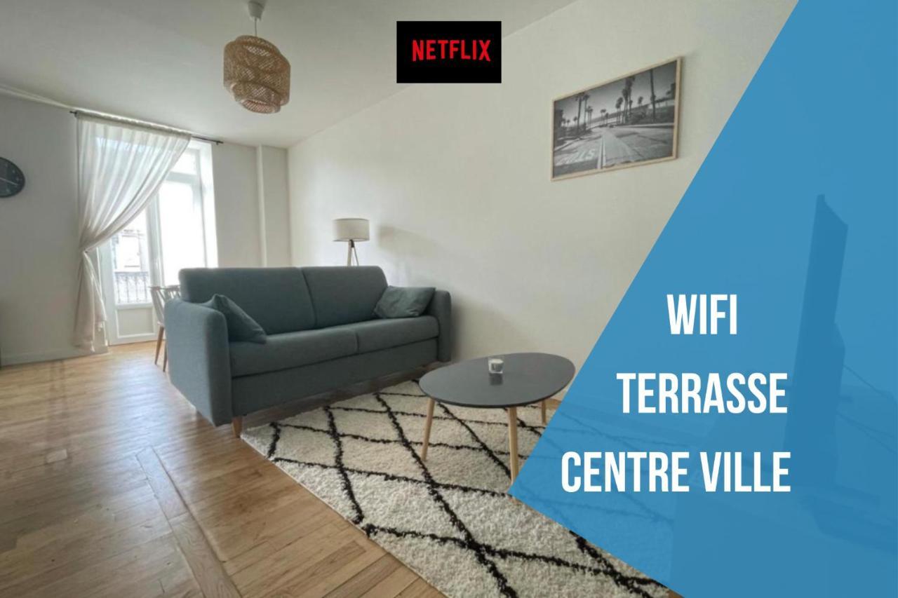 Superbe T2 Neuf Centre Ville Wifi Terrasse Netflix Perigueux Exterior photo